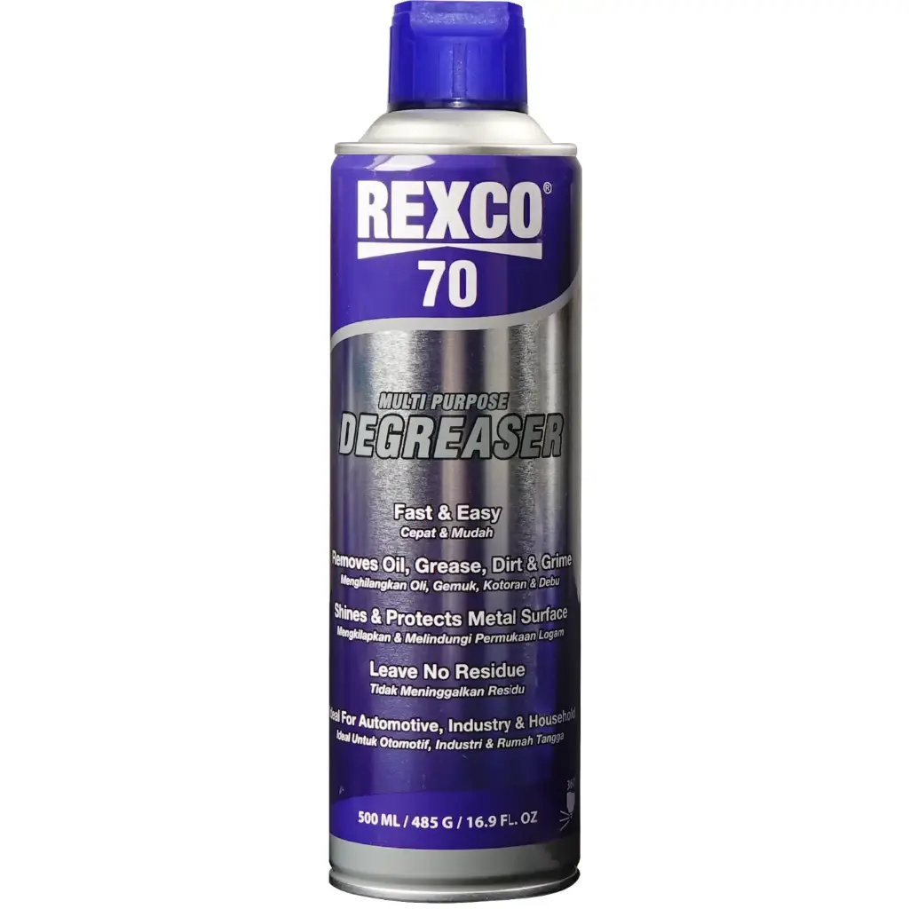 Dung dịch tẩy rửa dầu mỡ đa năng REXCO 70 MULTI PURPOSE DEGREASER 500 ML