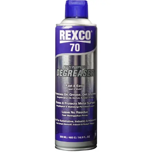 Dung dịch tẩy rửa dầu mỡ đa năng REXCO 70 MULTI PURPOSE DEGREASER 500 ML